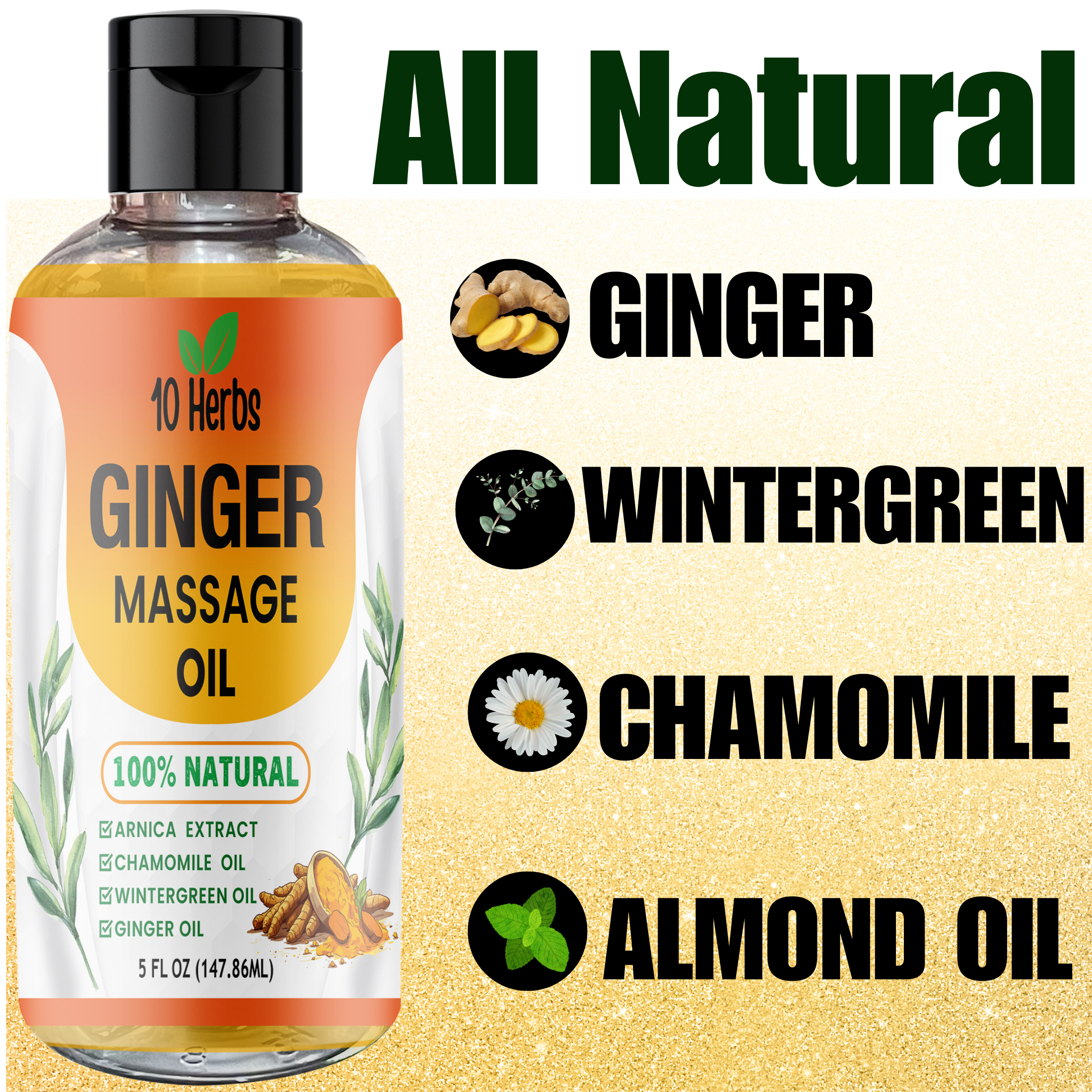 Ginger Massage Oil