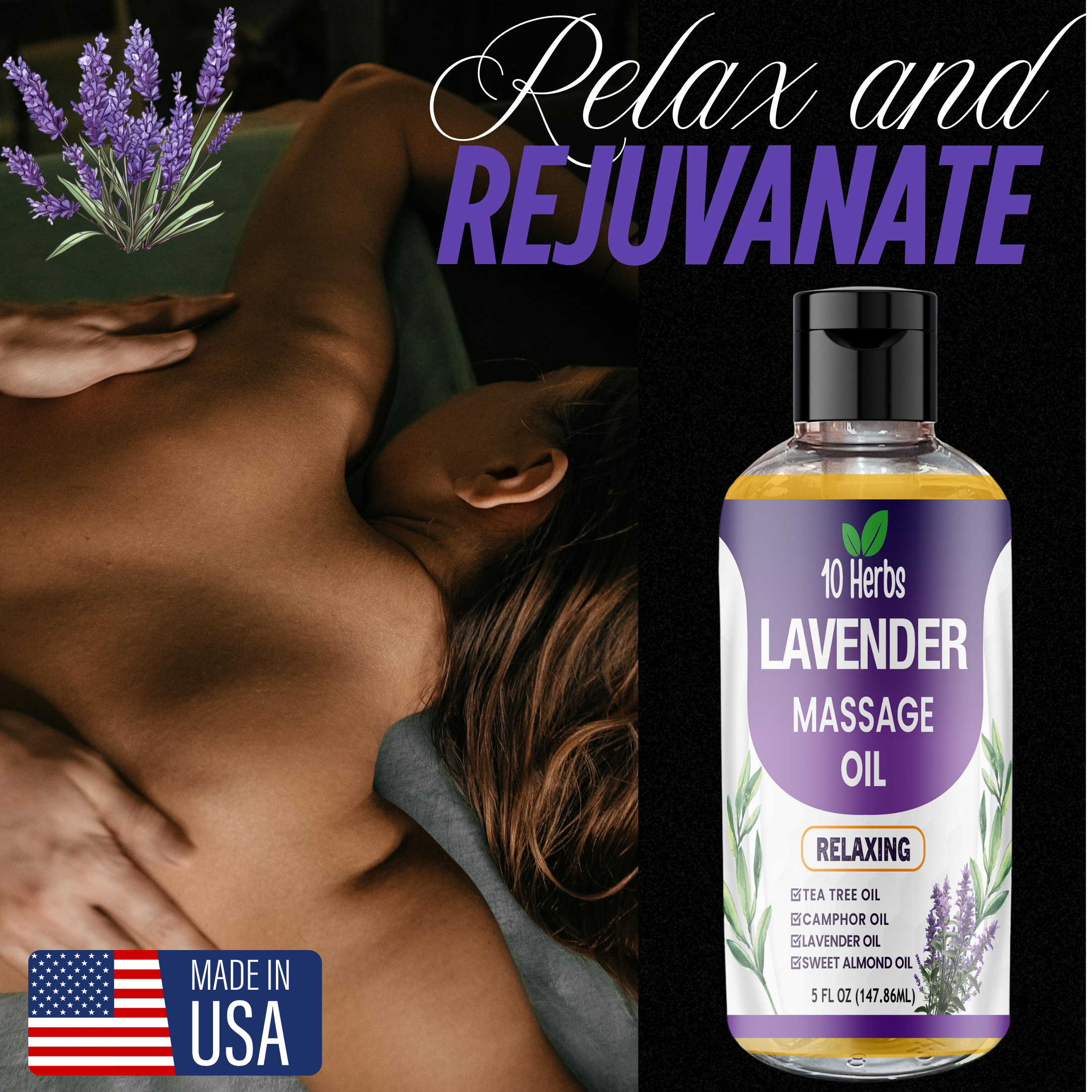 Lavender Massage Oil