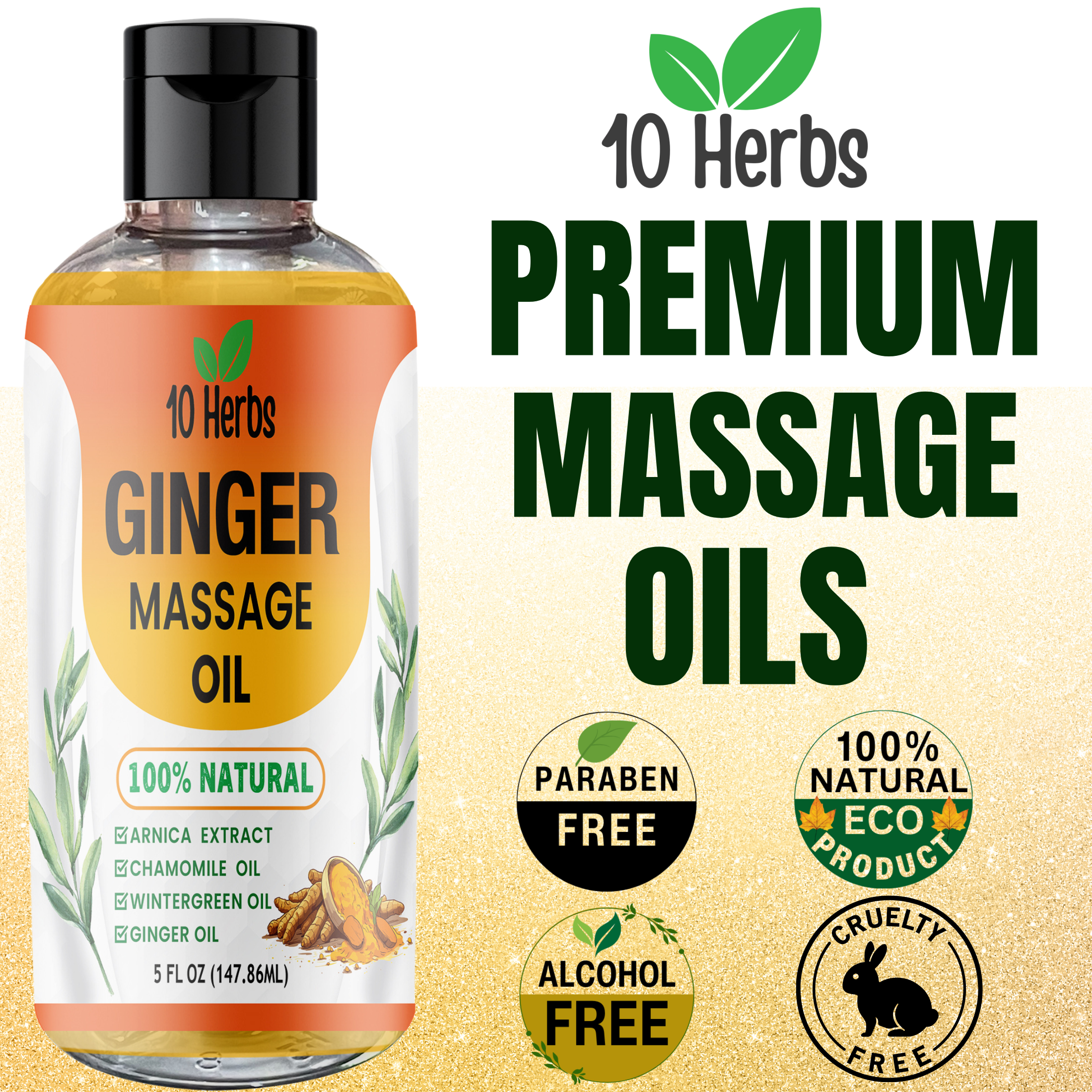 Ginger Massage Oil