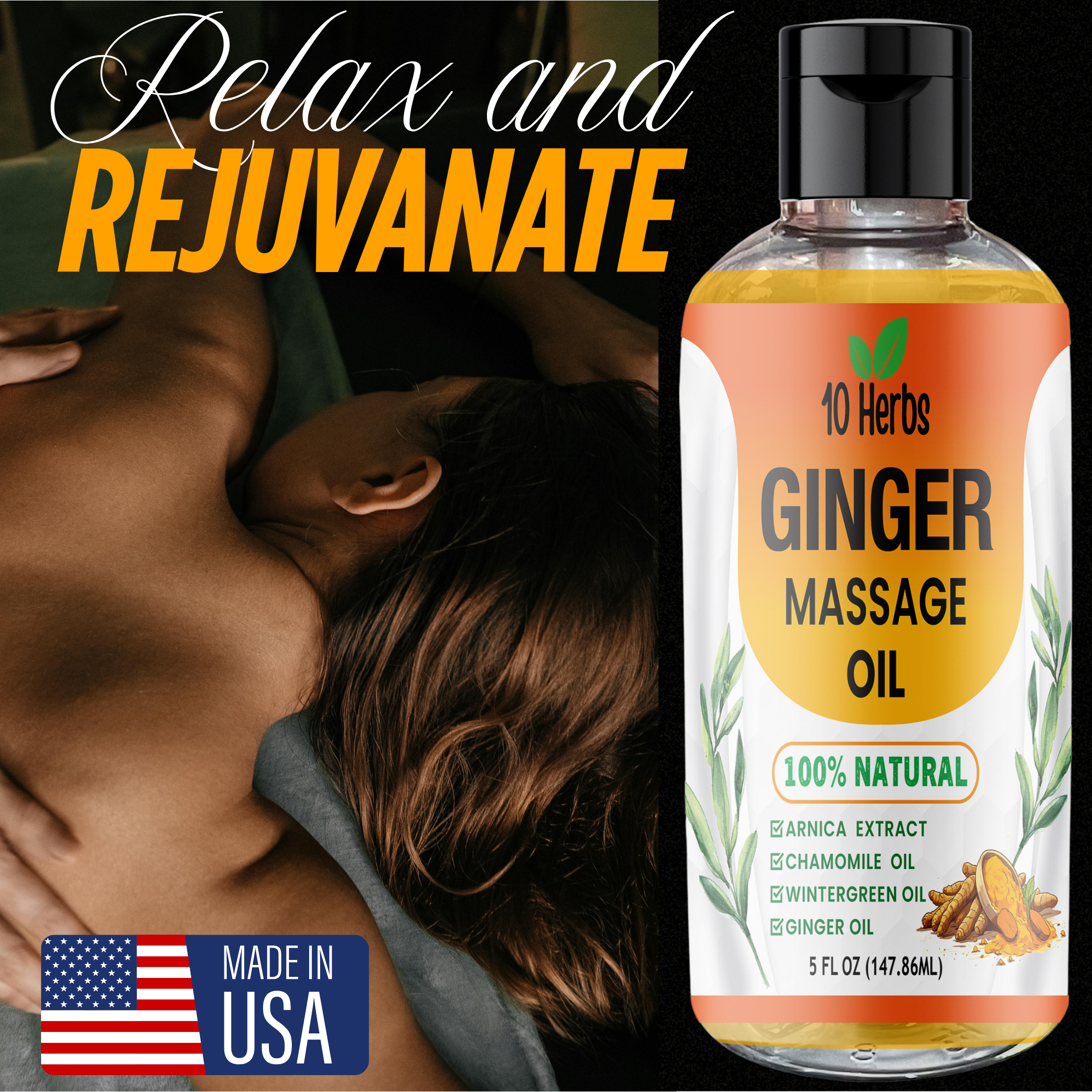 Ginger Massage Oil