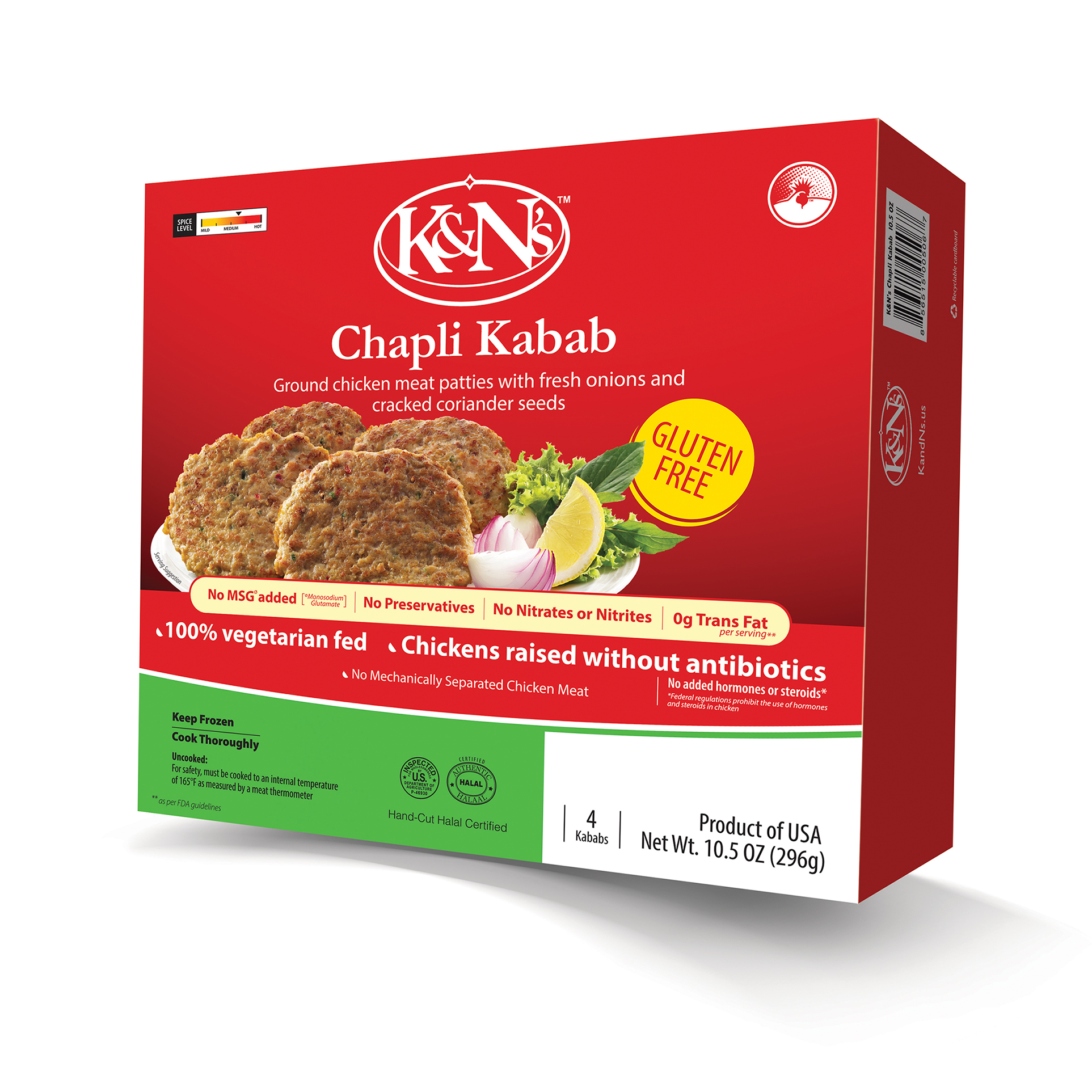 K&N's Chapli Kabab