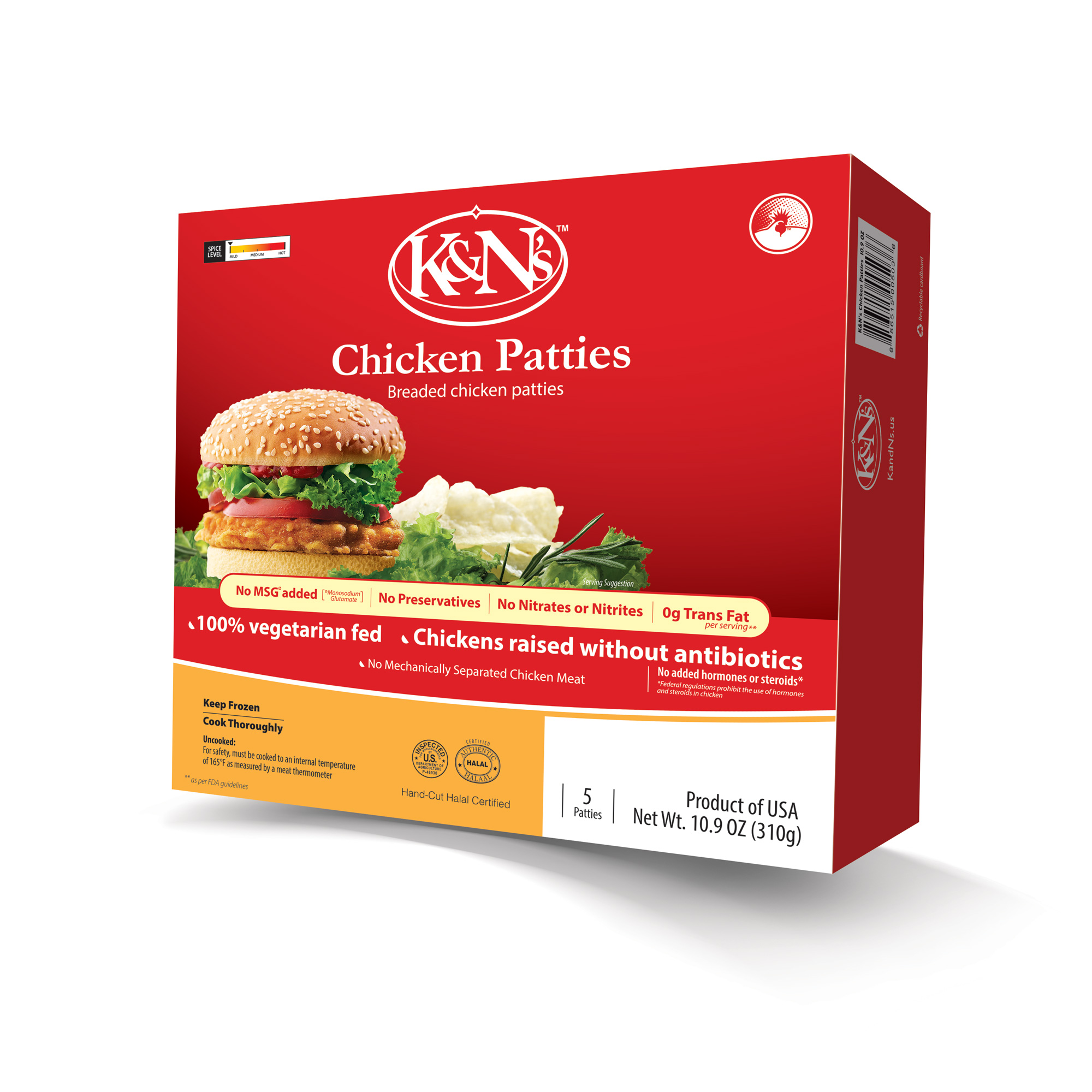 K&N's Chicken Patties
