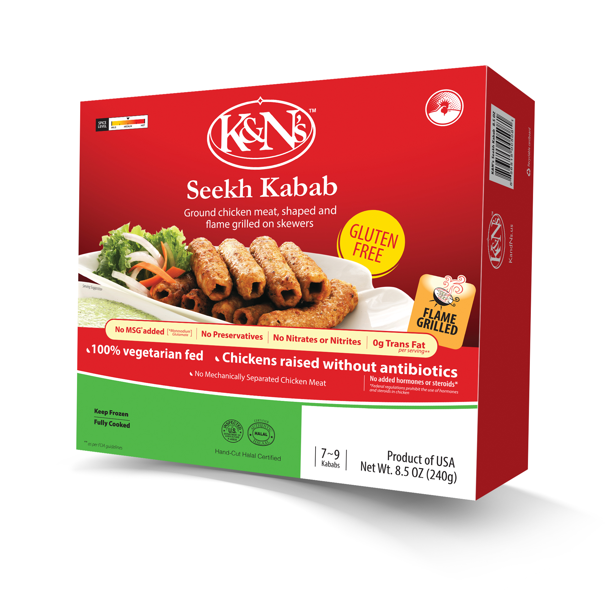 K&N's Seekh Kabab