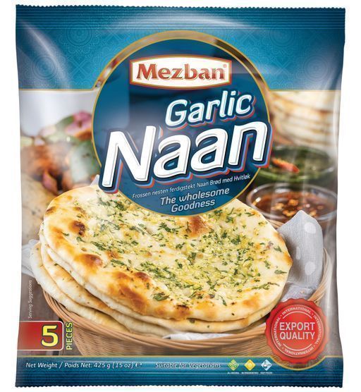 Mezban Garlic Naan