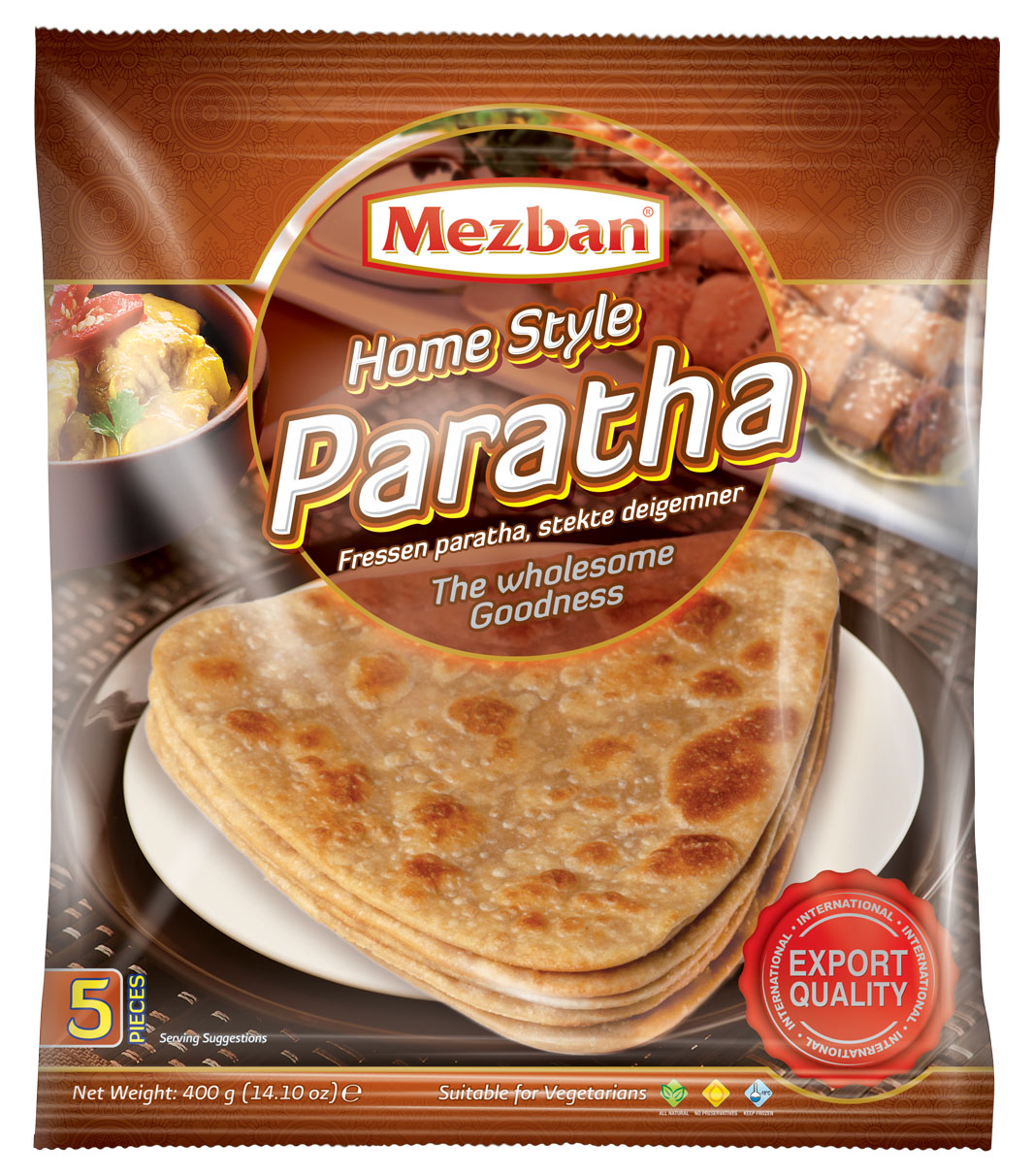 Mezban Home Style Paratha