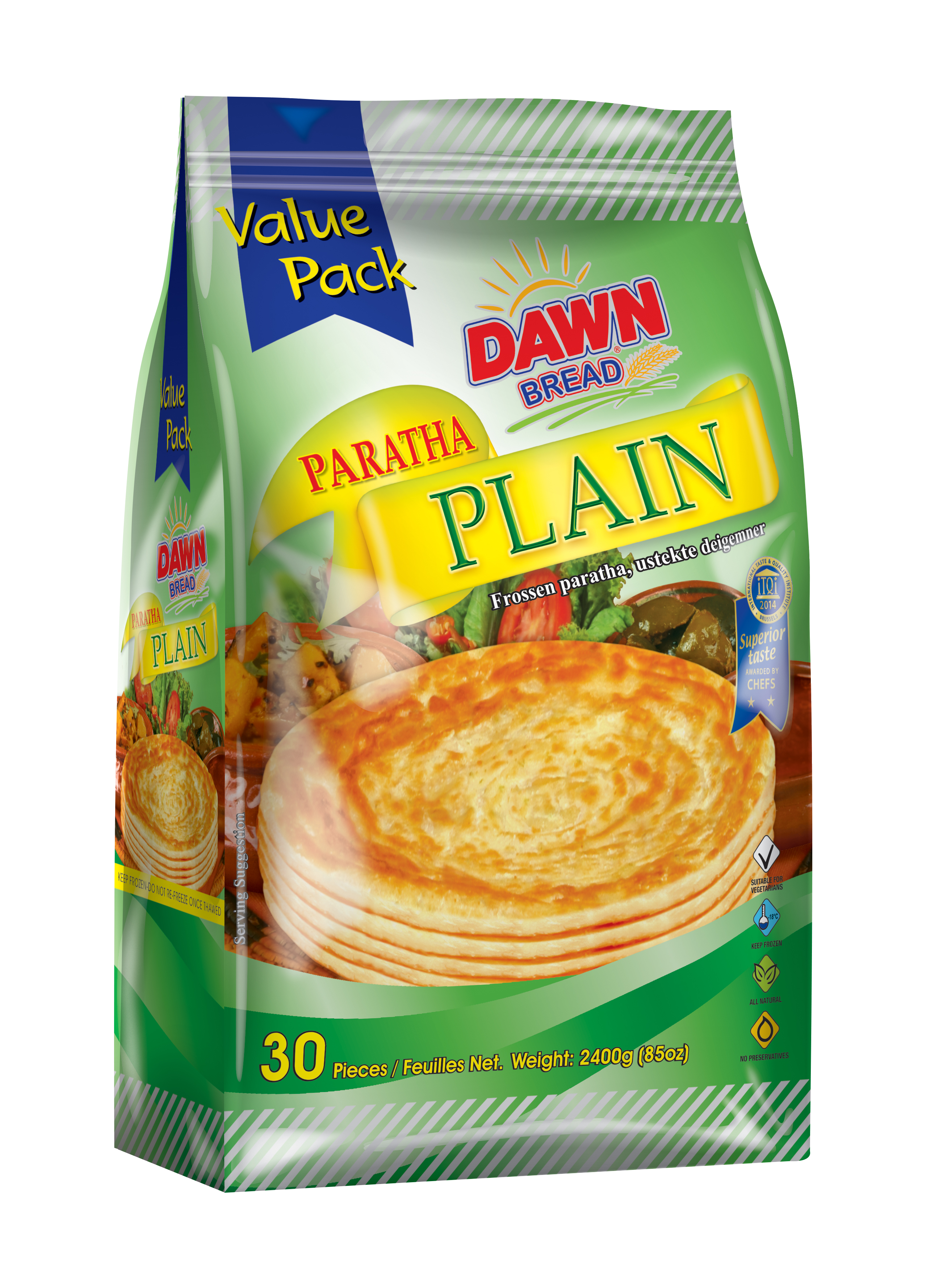 Dawn Plain Paratha (Family Pack)