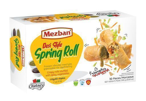 Mezban Vegetable Spring Rolls