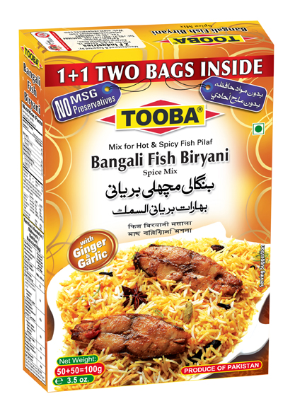 Tooba Bengali Fish Biryani Masala