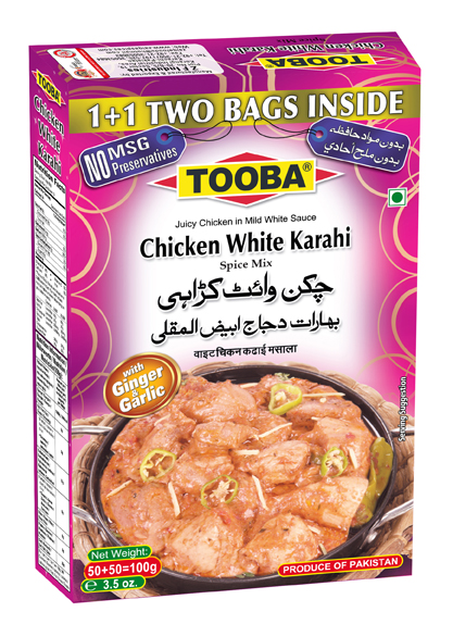 Tooba Chicken White Karahi Masala