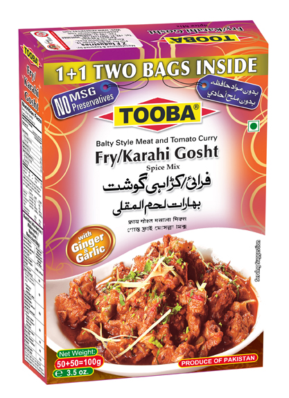Tooba Fry/Karahi Gosht Masala