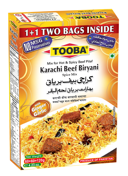 Tooba Karachi Beef Biryani Masala