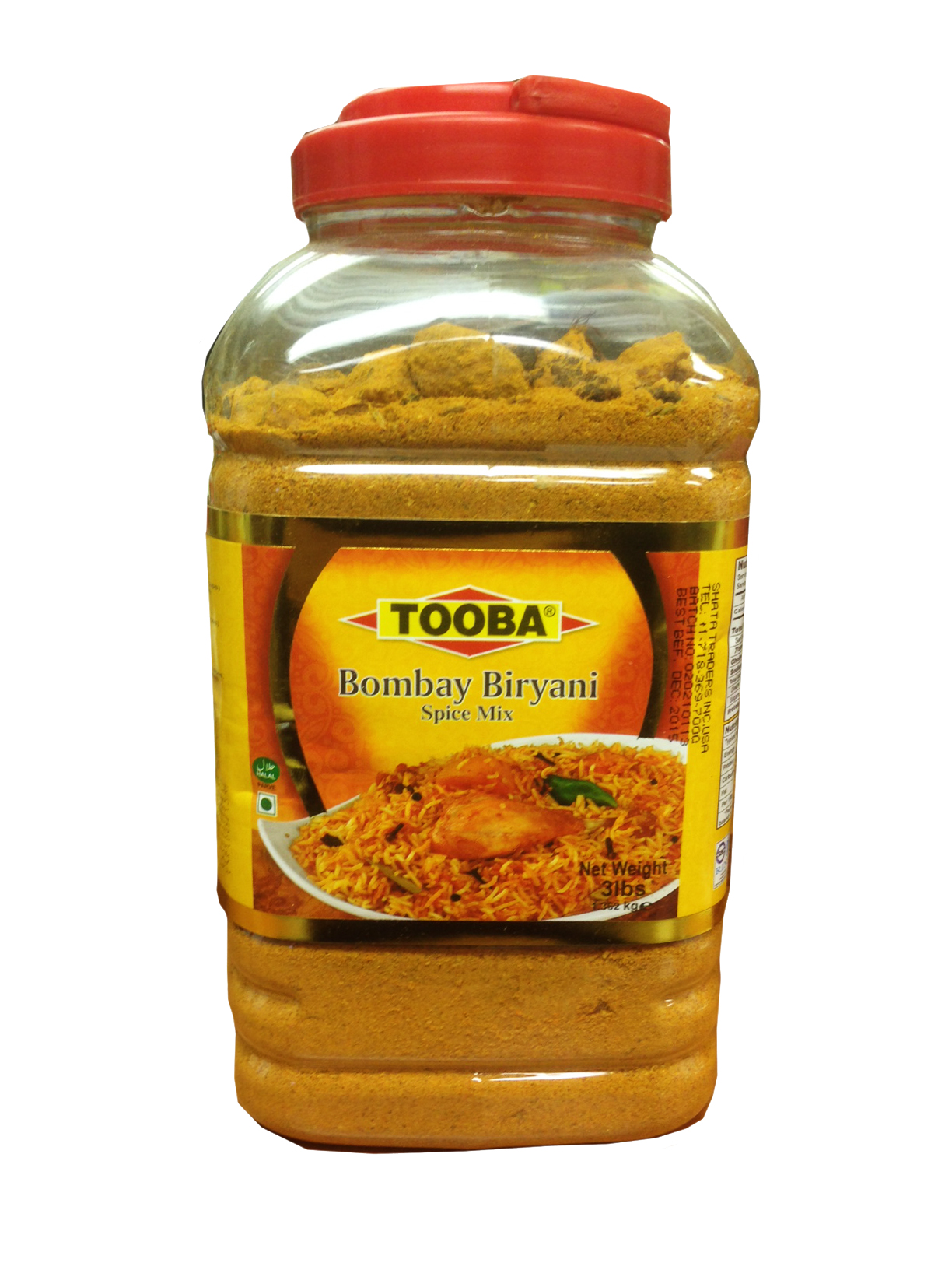 Tooba Bombay Biryani Masala (3.5 Lbs)