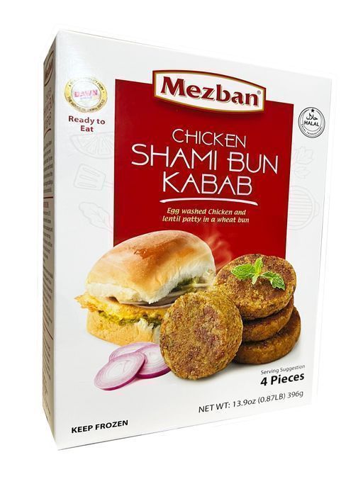 Mezban Chicken Shami Bun Kabab