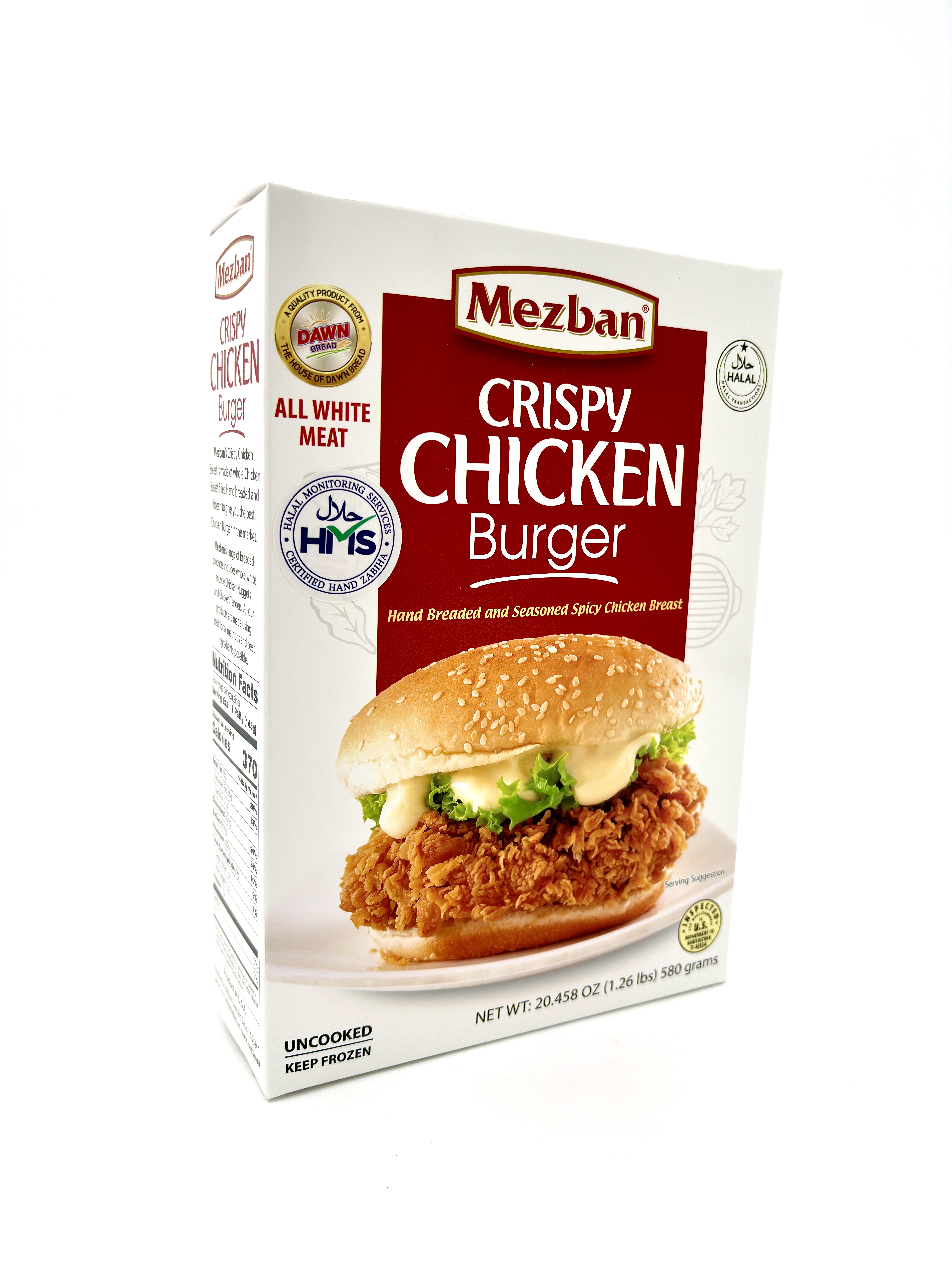 Mezban Crispy Chicken Burger