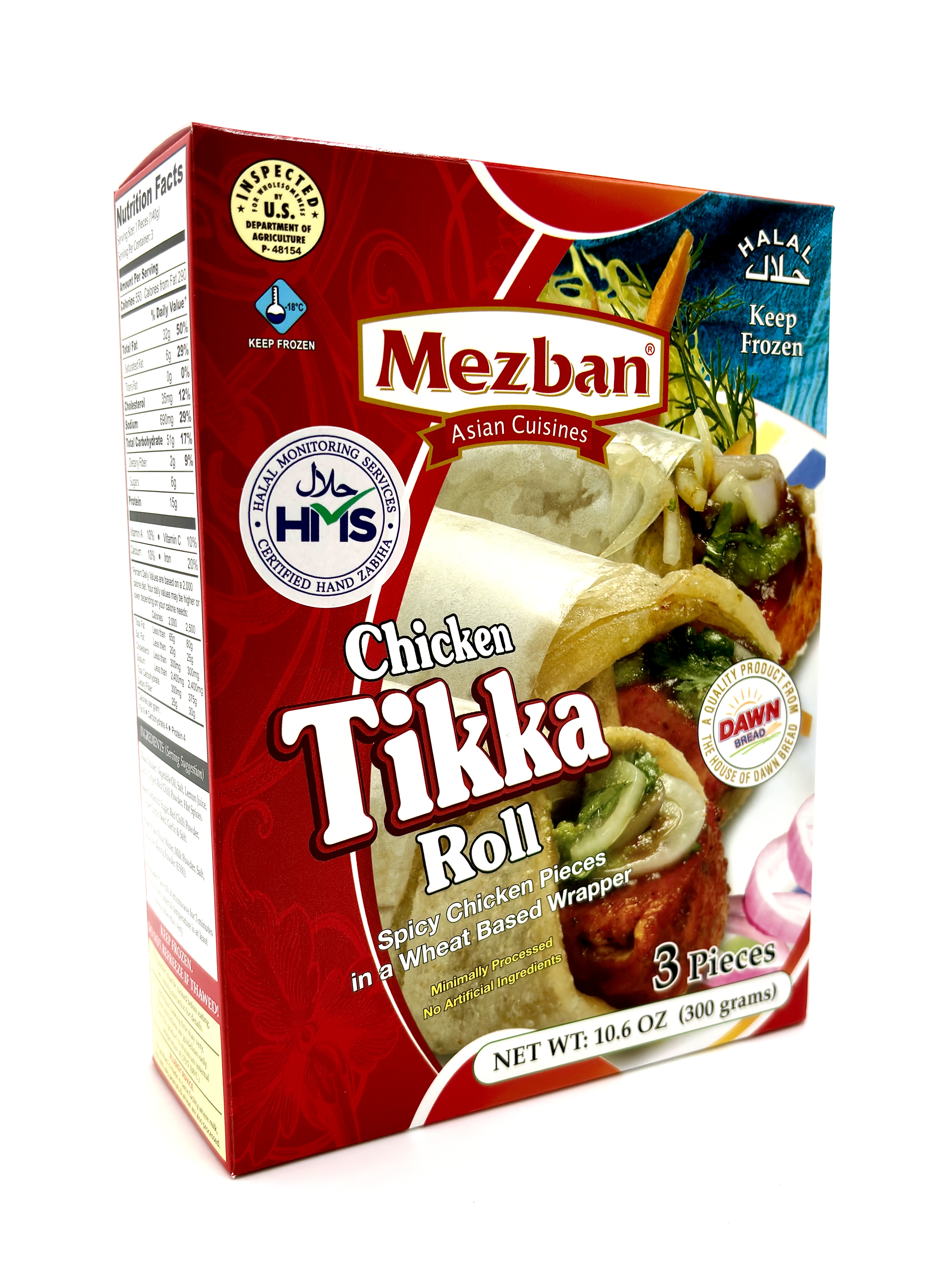 Mezban Chicken Tikka Roll