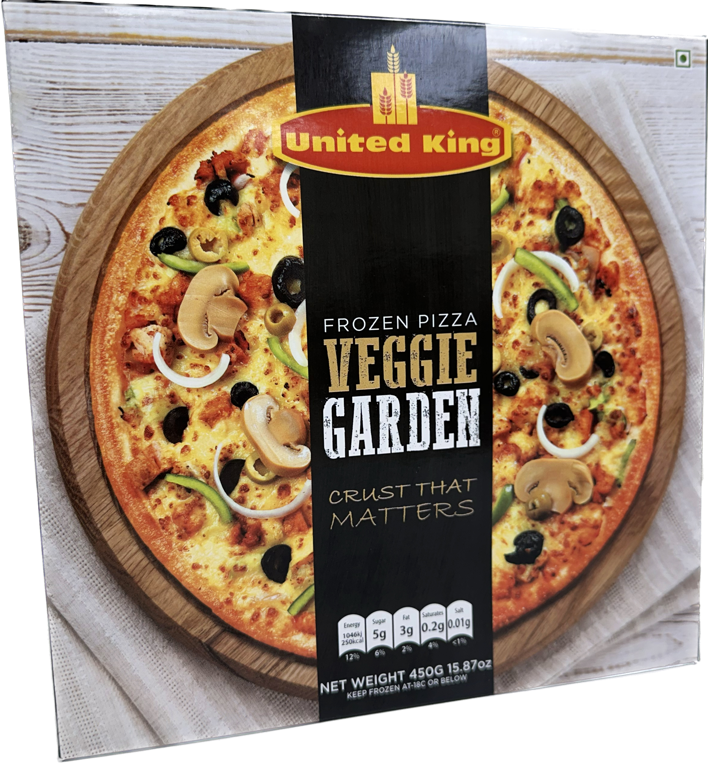 United King Vegetable PIzza