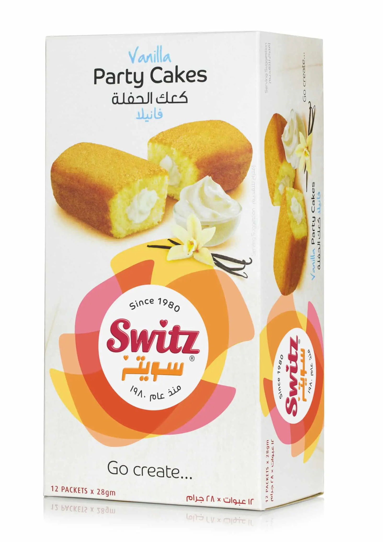 Switz Party Cakes (Vanilla)