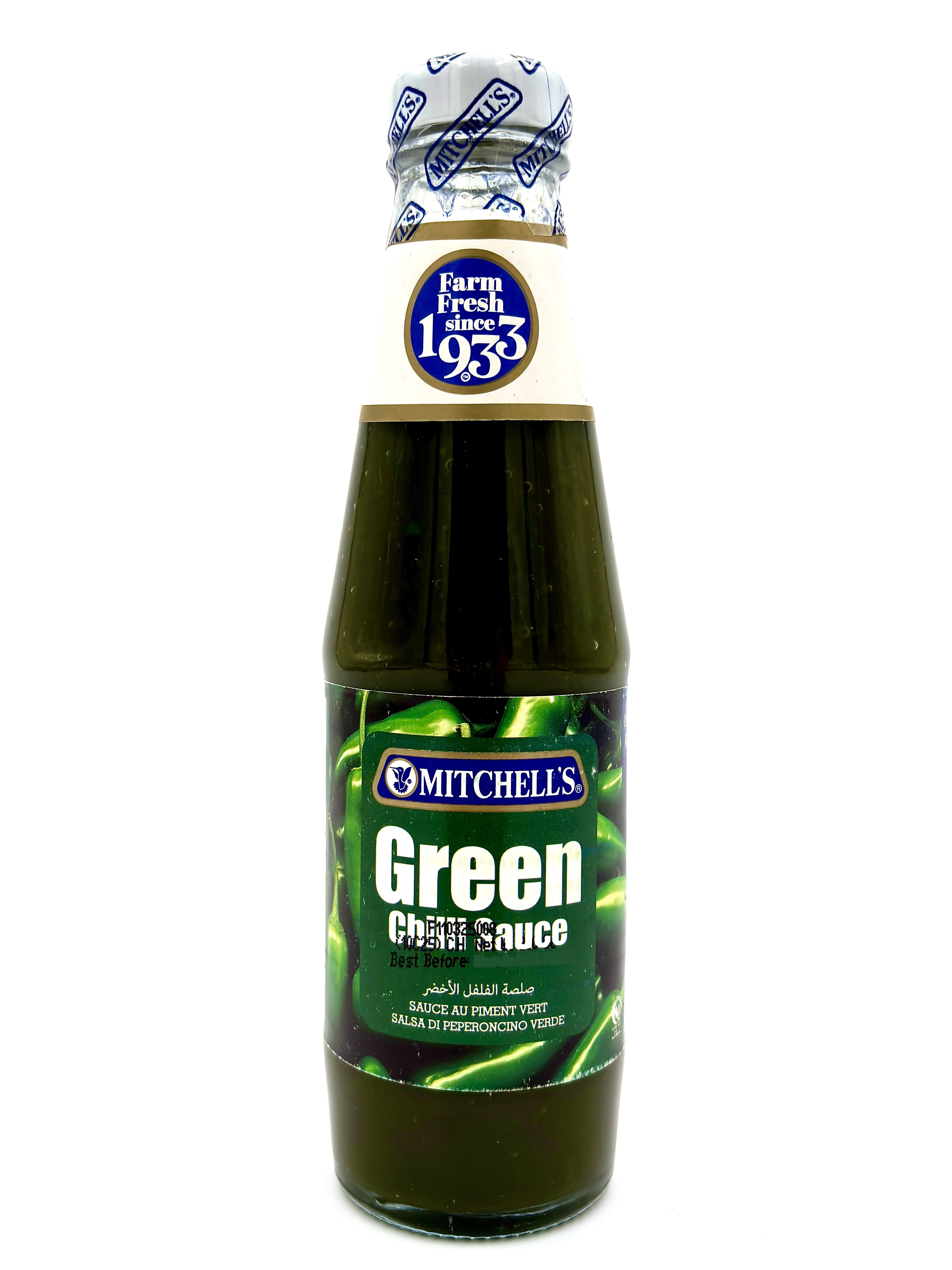 Mitchells Green Chili Sauce (Small)