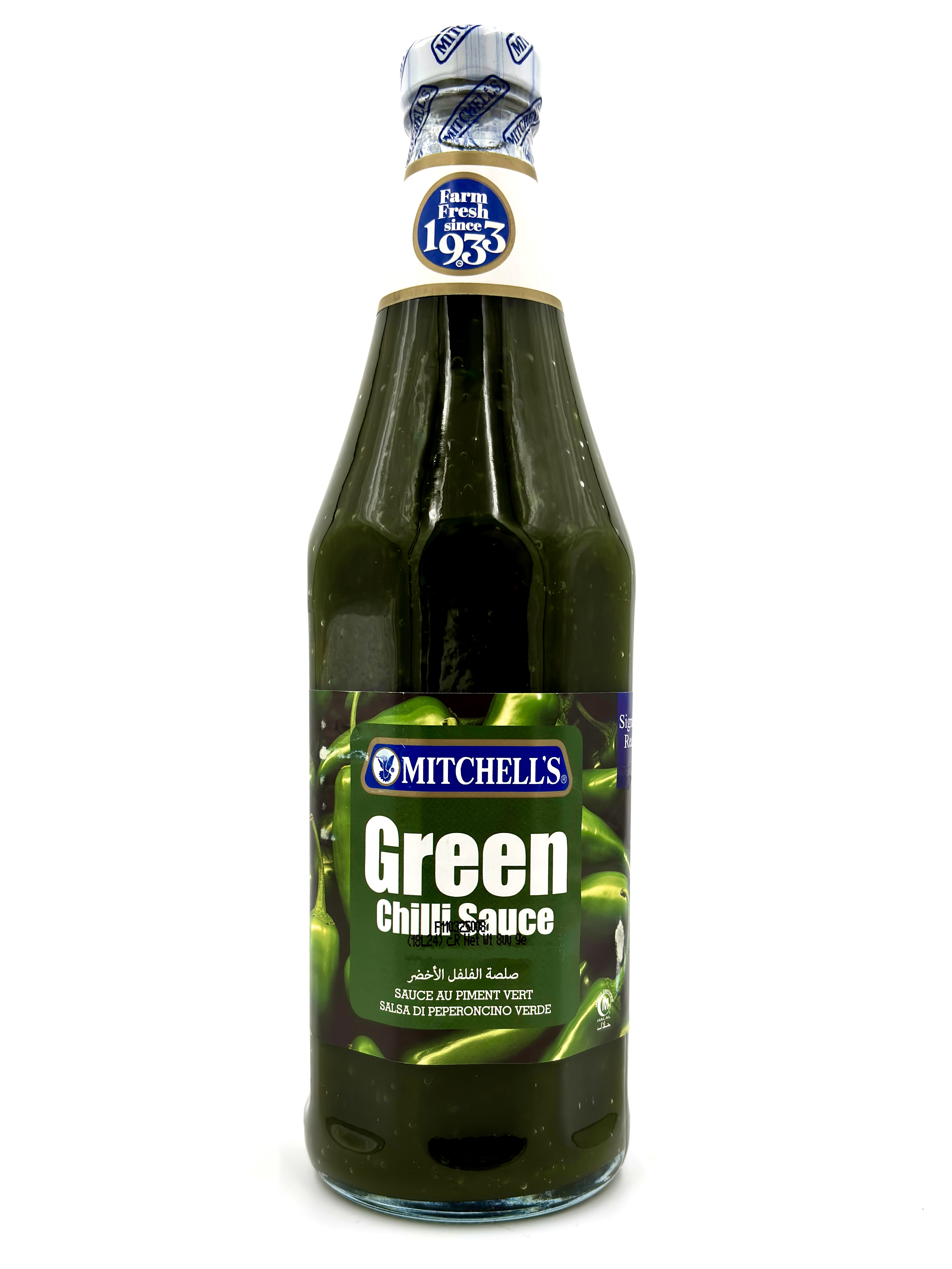 Mitchells Green Chili Sauce (Large)
