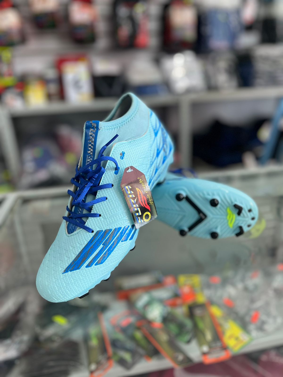 Zapato de fútbol con calcetin Furia⚽️ 