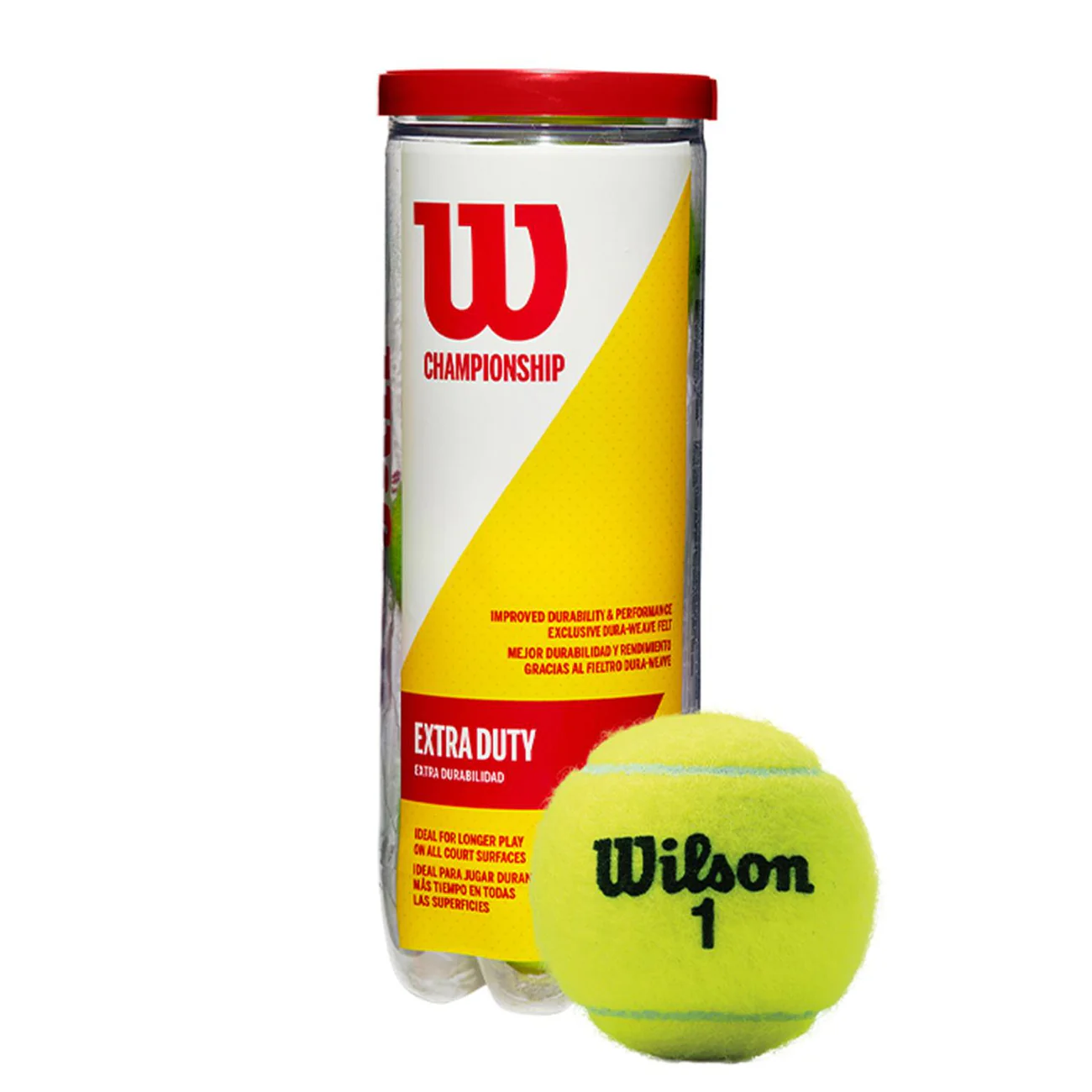 Pelota de Tennis WILSON Championship Extra Duty