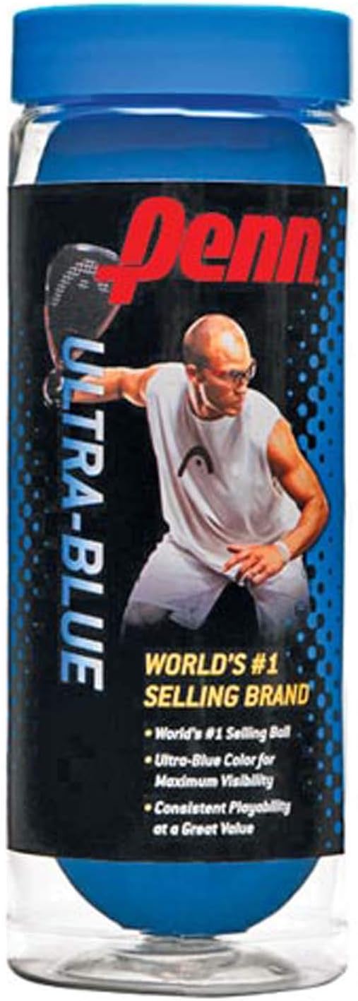 Pelotas Penn Ultra-Blue Racquetballs