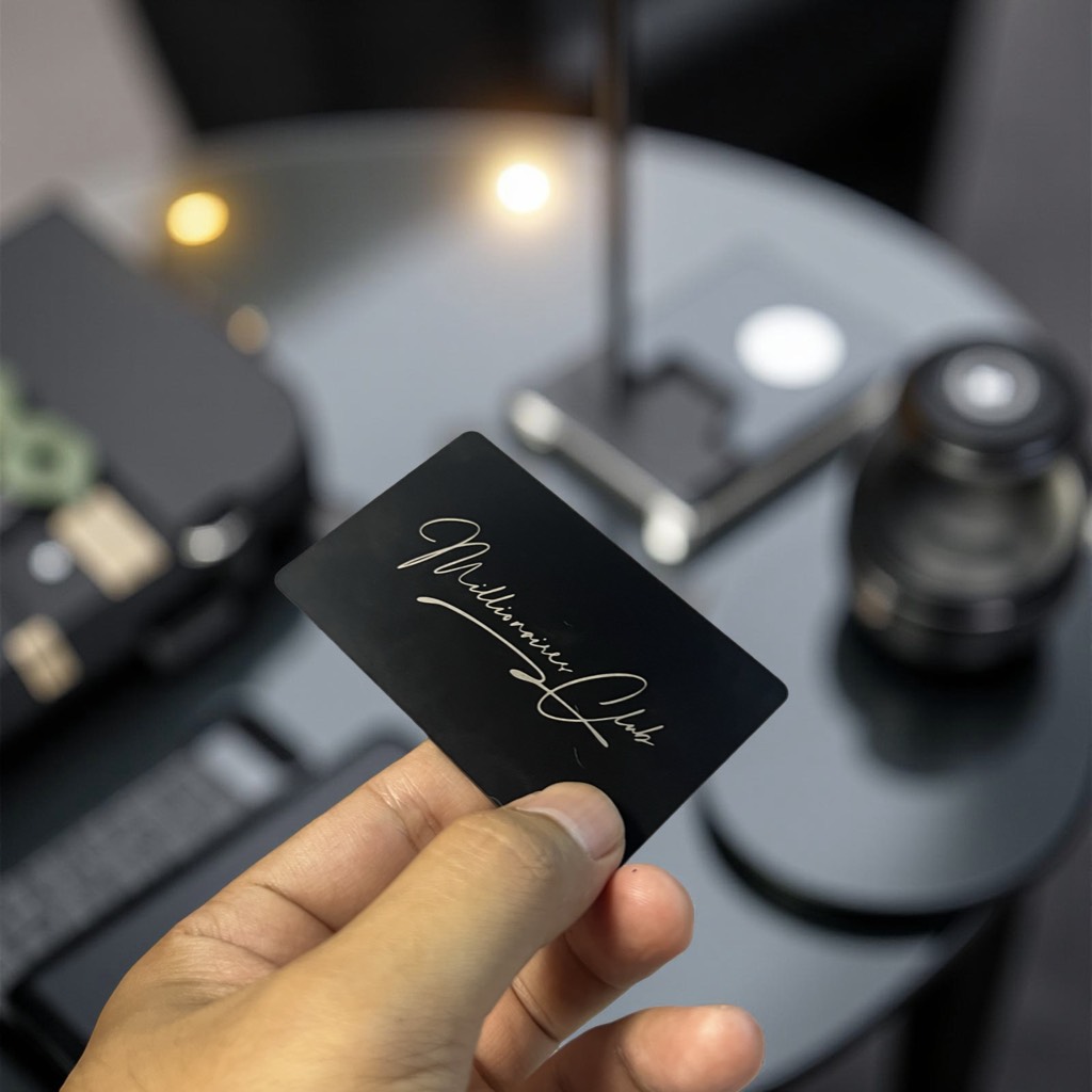 Millionaire Club NFC Metal Card
