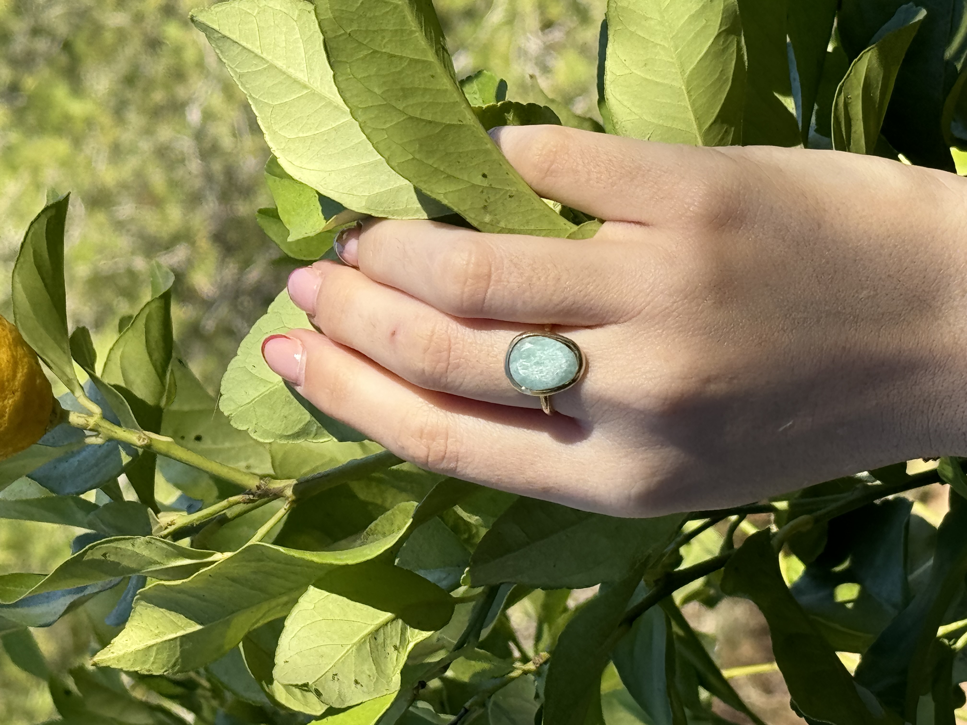 Belle  the Adjustable GEMSTONE RING