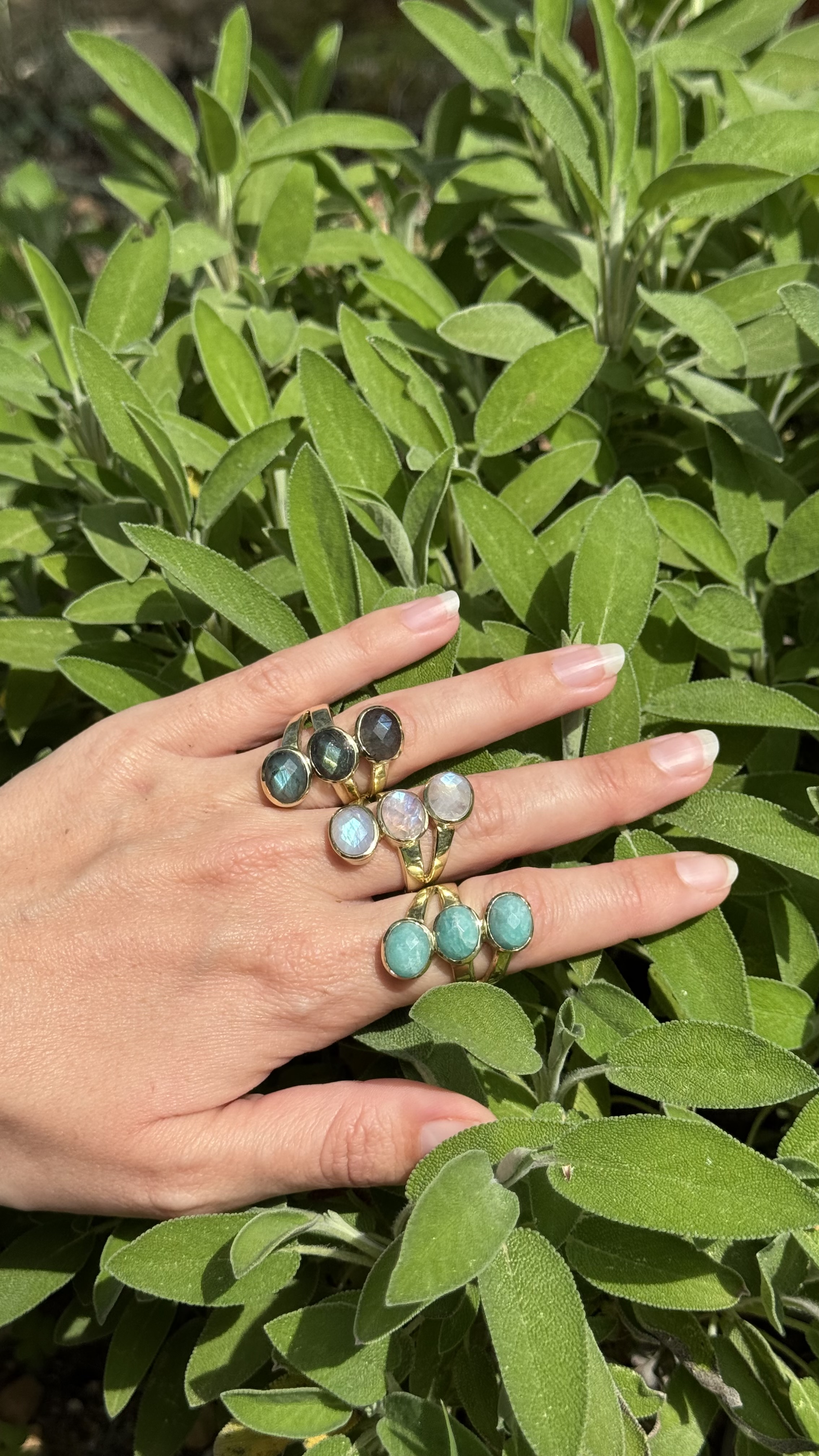 Trinity stone ring 