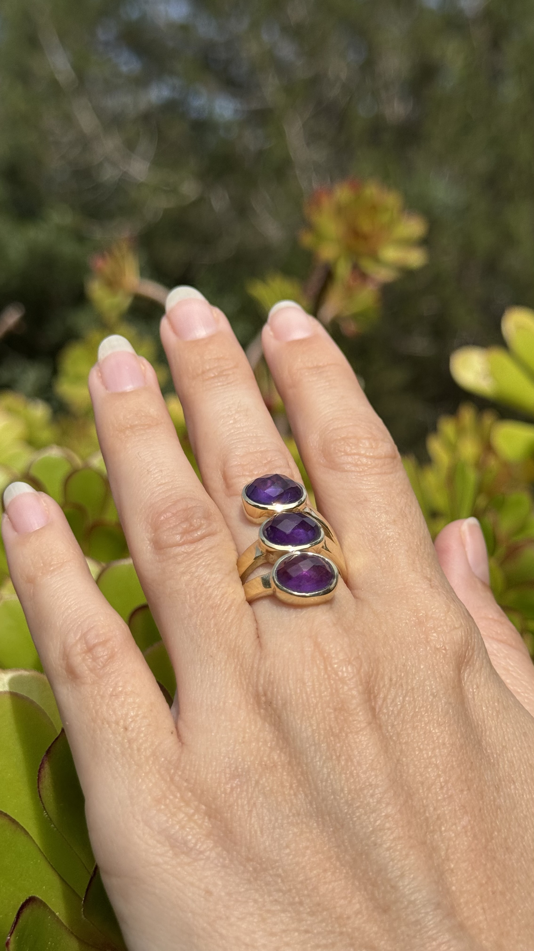 Trinity stone ring 