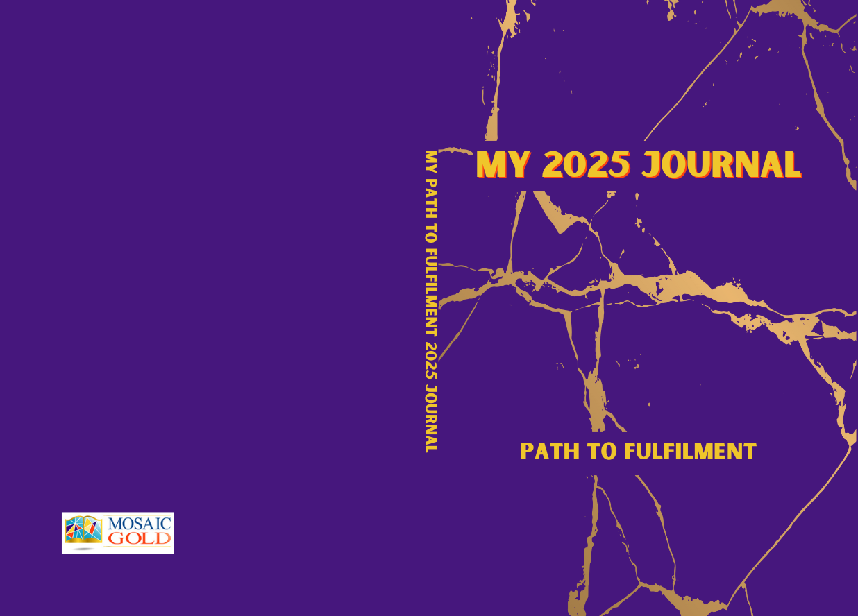 My 2025 Journal: Path to Fulfilment - Purple