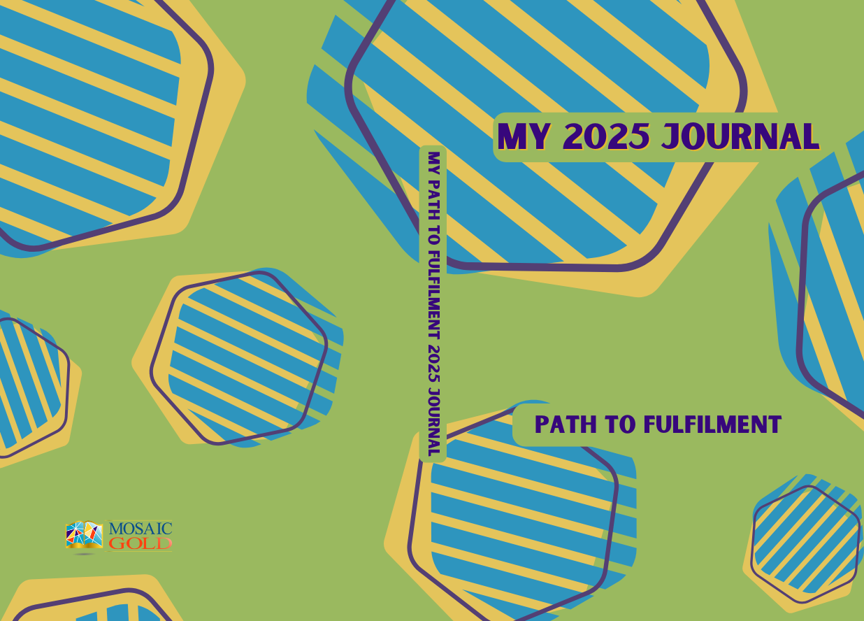 My 2025 Journal: Path to Fulfilment - Green