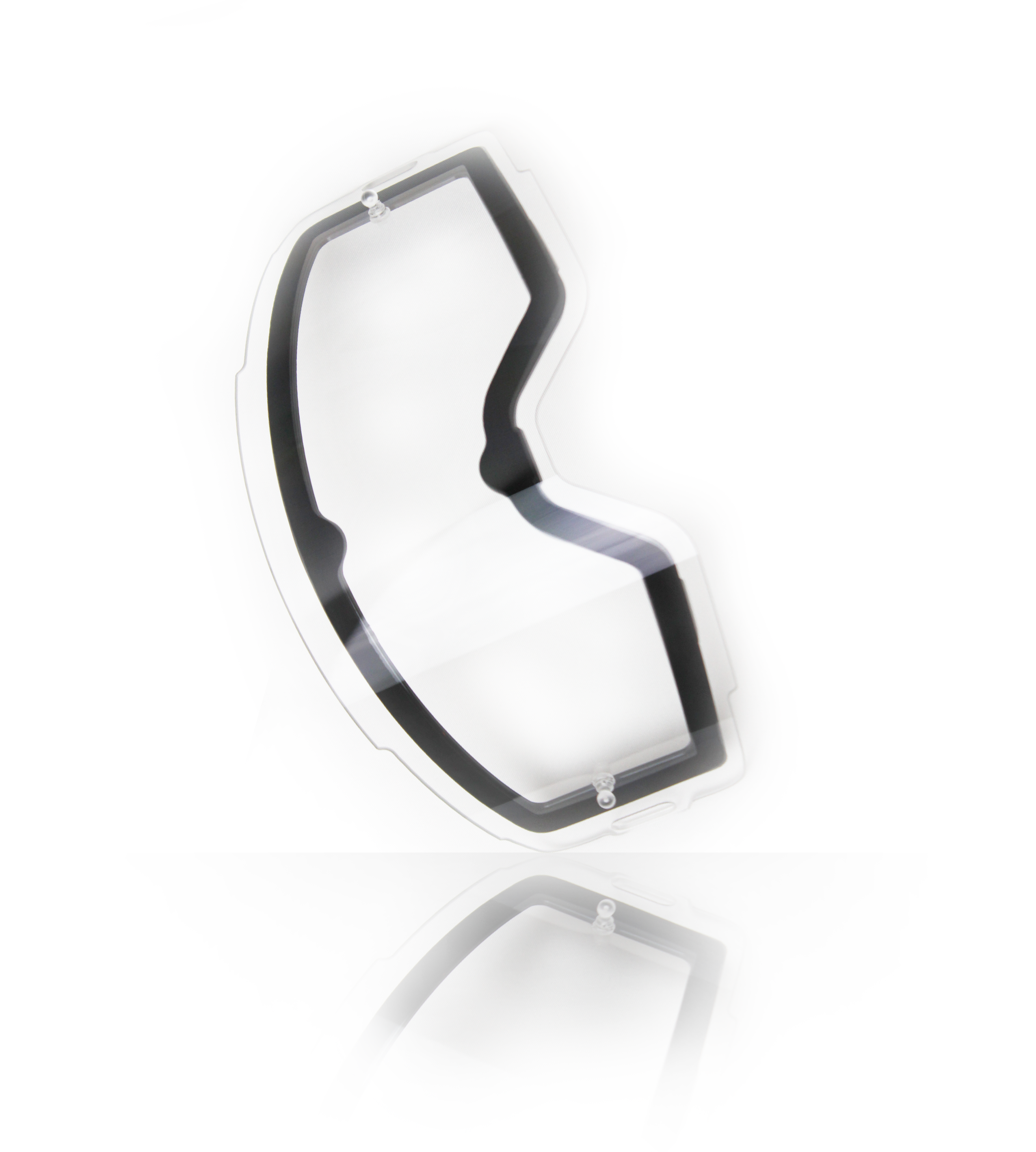 Ecran magnétique transparent