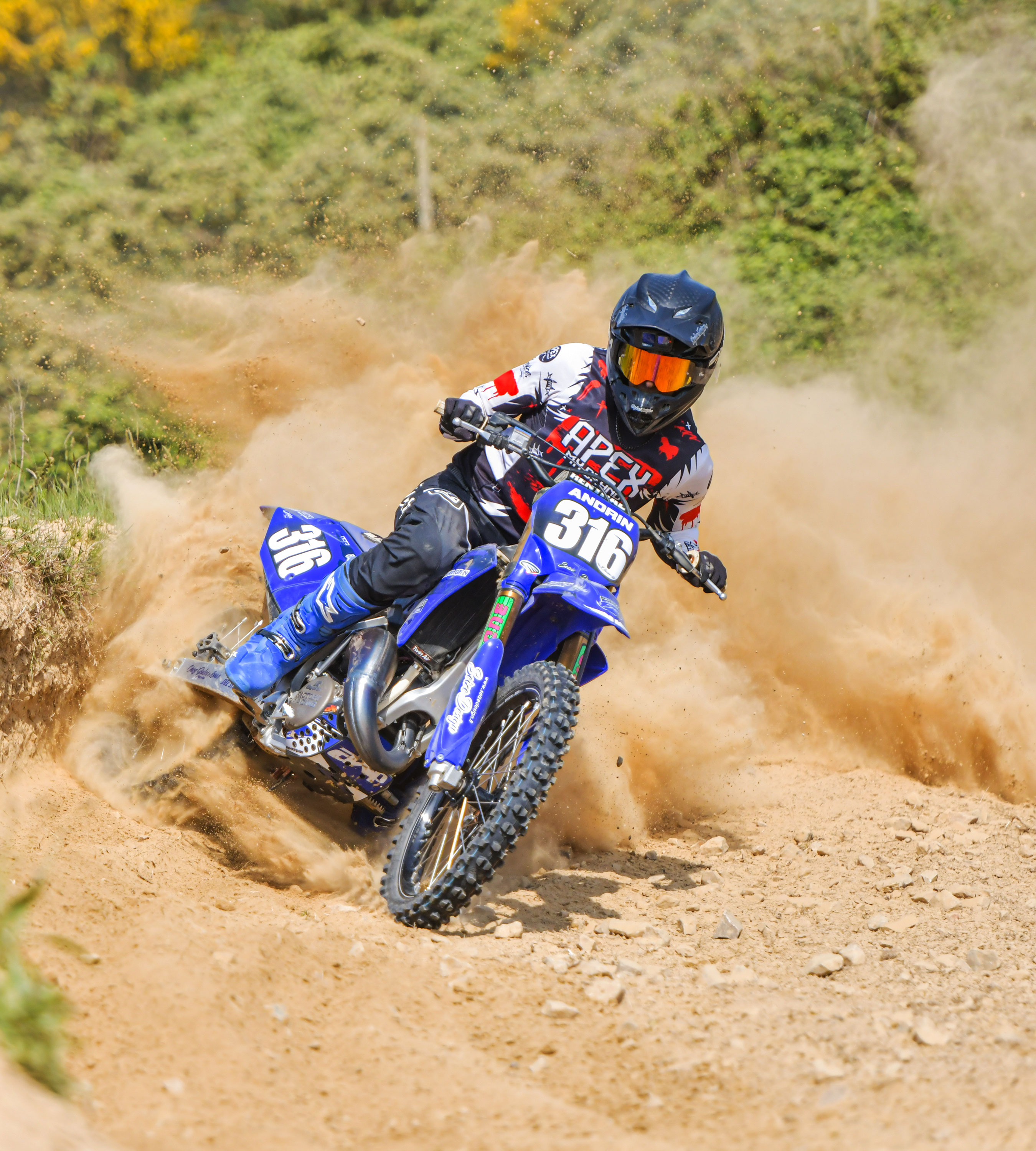 Masque Fantom VETALA magnétique Black / Red