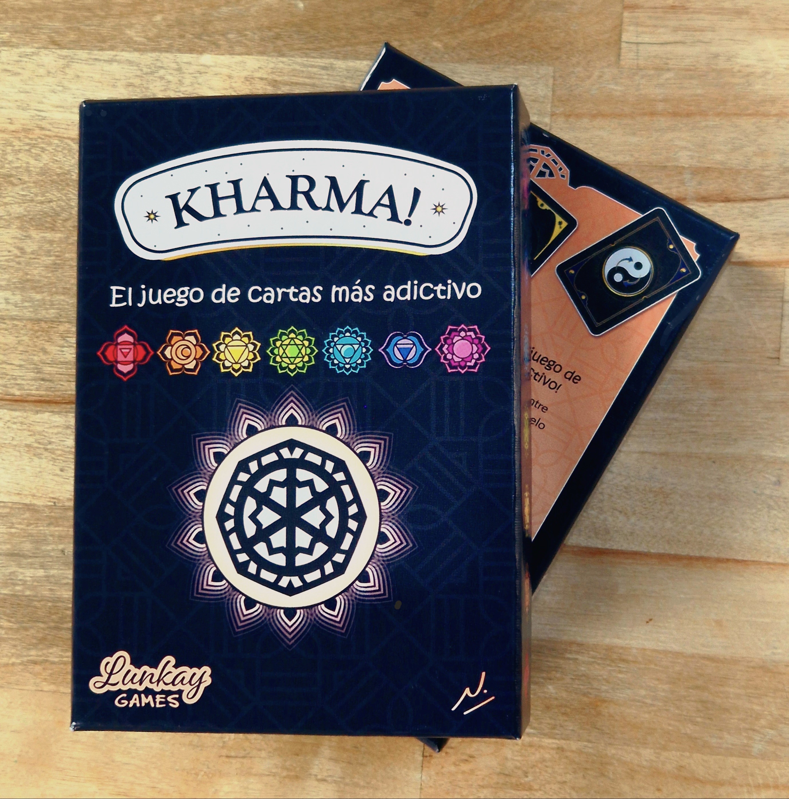 Juego de cartas Kharma!