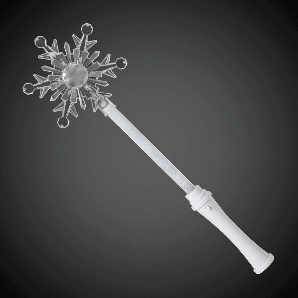 LED Snowflake Wand 