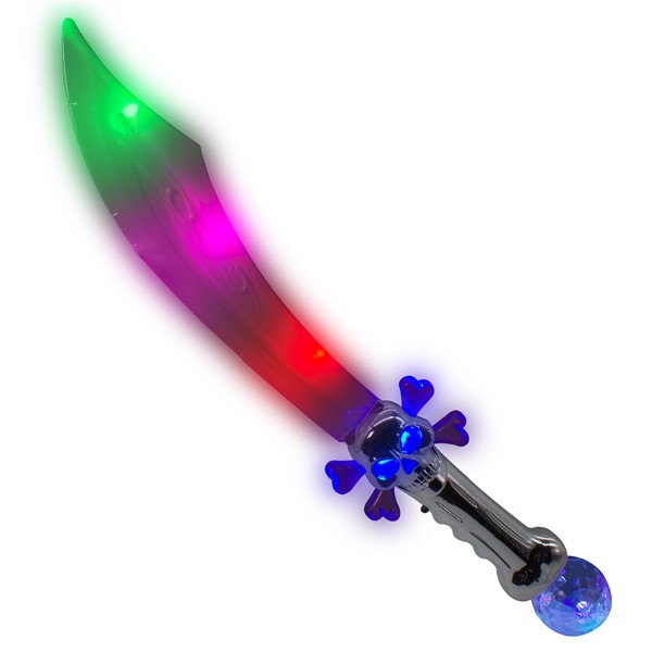 LED Pirate 23" Prism Ball Sword