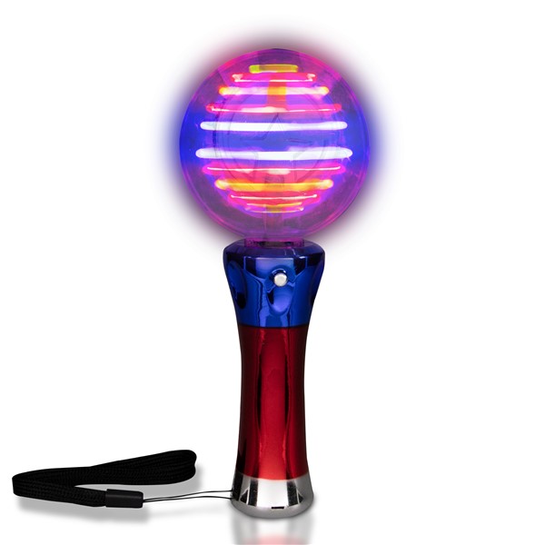 LED Spinner Ball Wand 