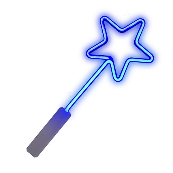 LED Blue Star Wand 