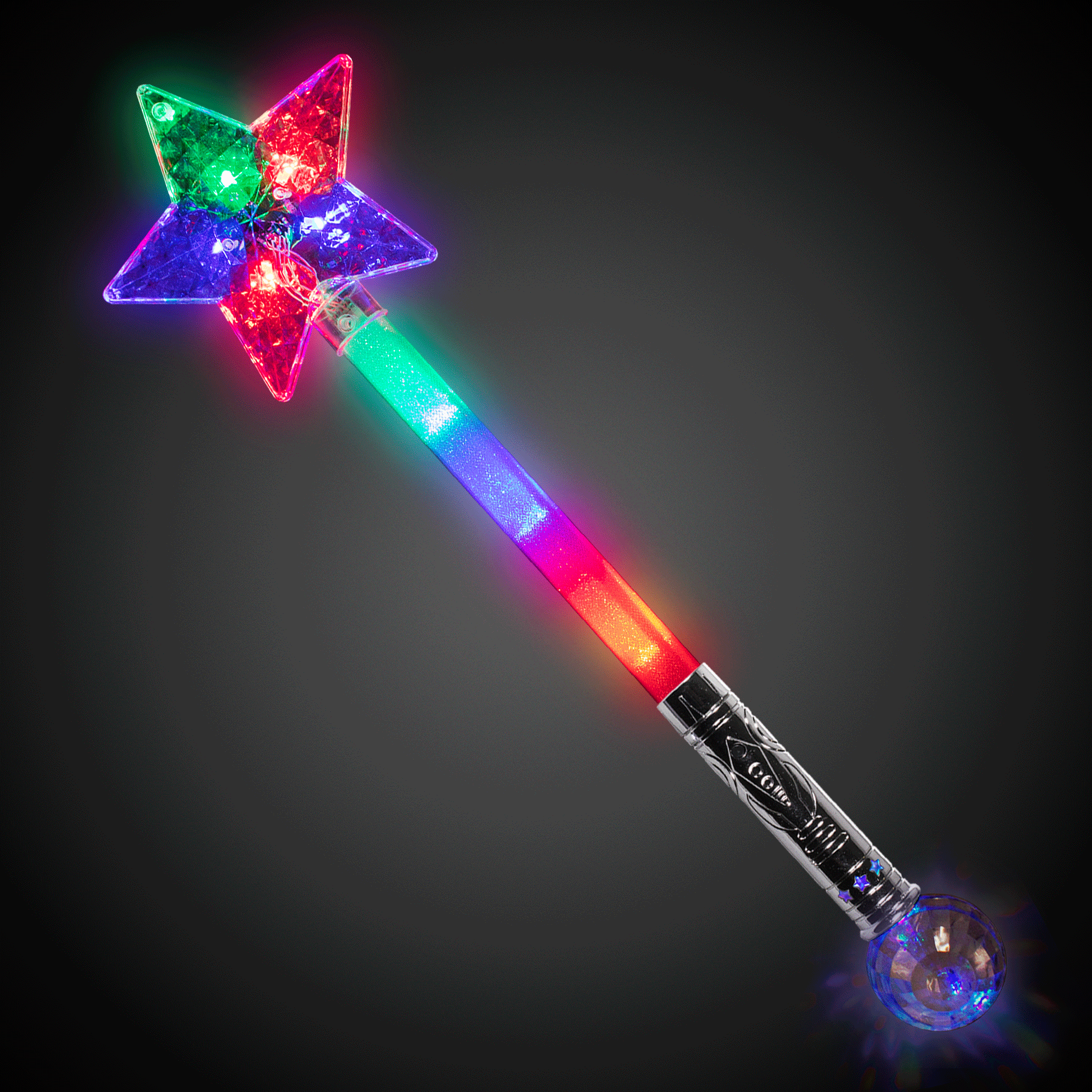 LED Prism Star Wand 