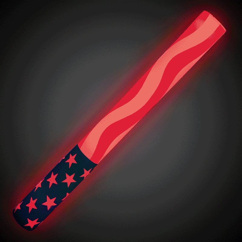LED American Flag Foam Lumiton 