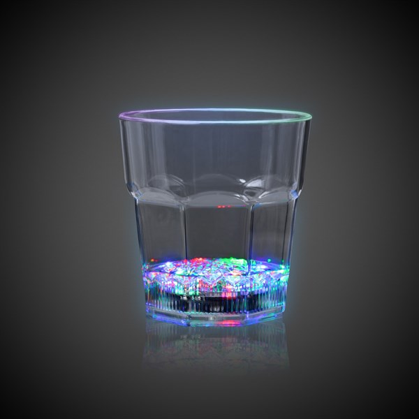 LED 8 oz. Rocks Glass 
