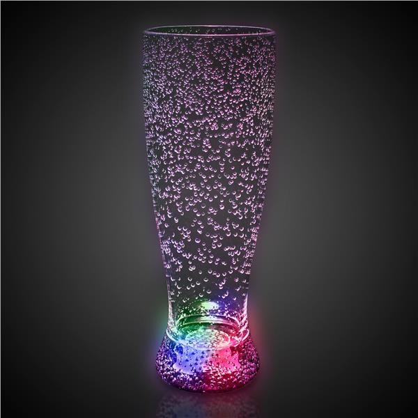 LED Bubble 24 oz. Pilsner Glass 