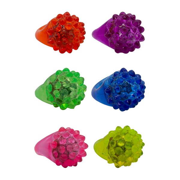 LED Flower  Bumpy Rings
