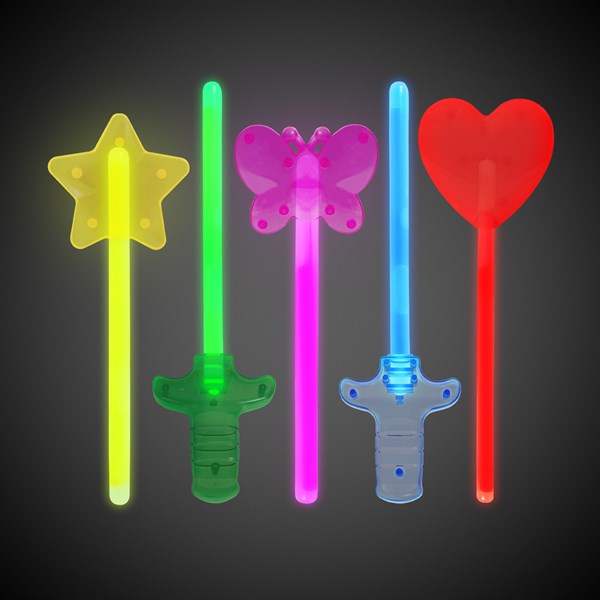 Glow Wands & Swords Retail Counter Display