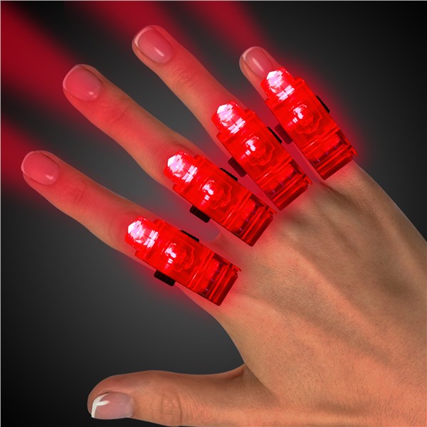 LED Finger Light Rings 