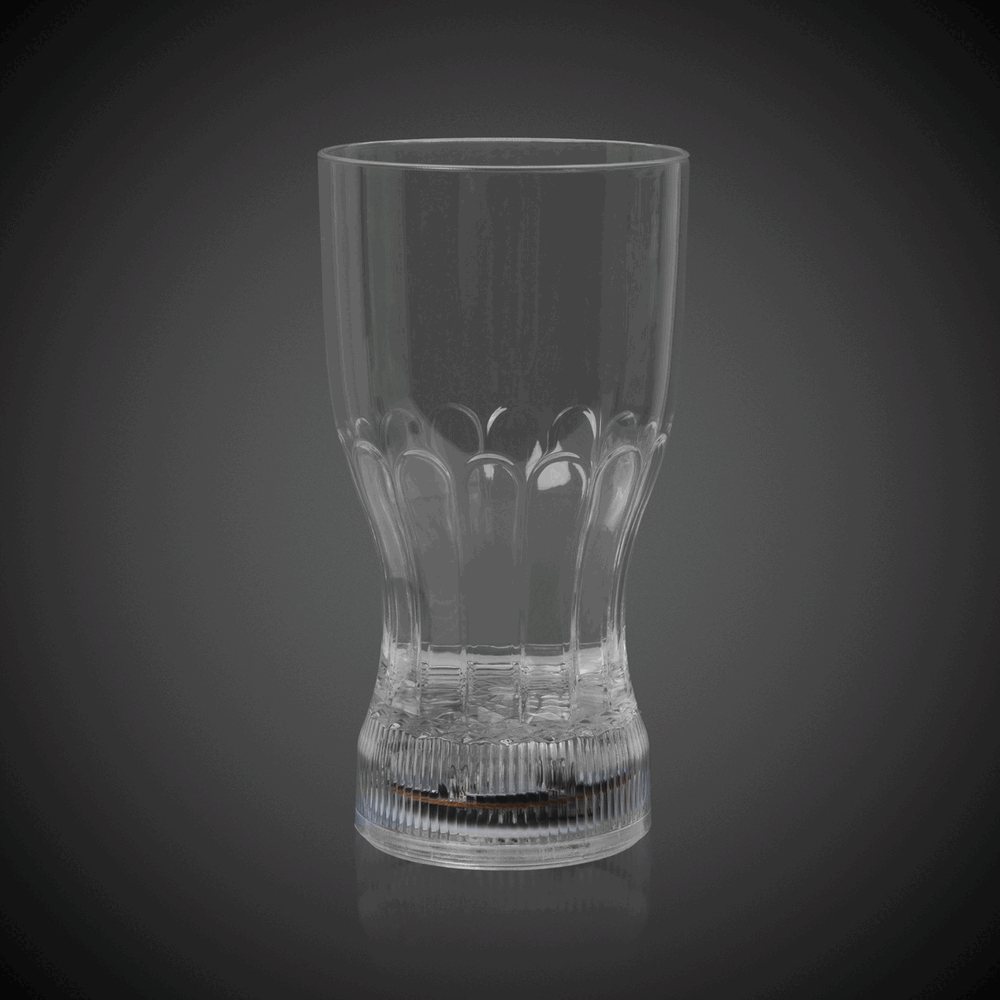 LED Multi-Color 12 oz. Glass