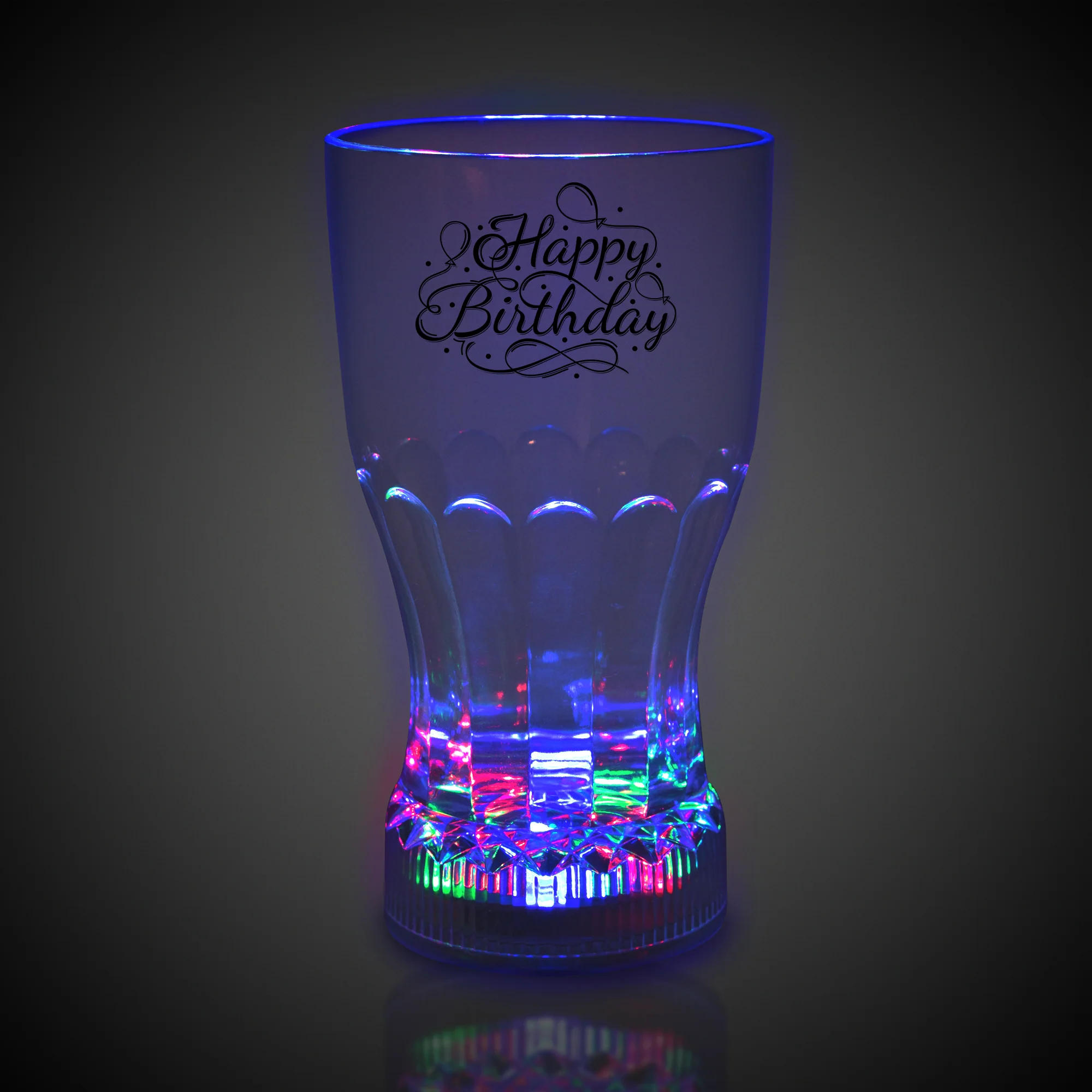 LED Happy Birthday 12 oz. Cup