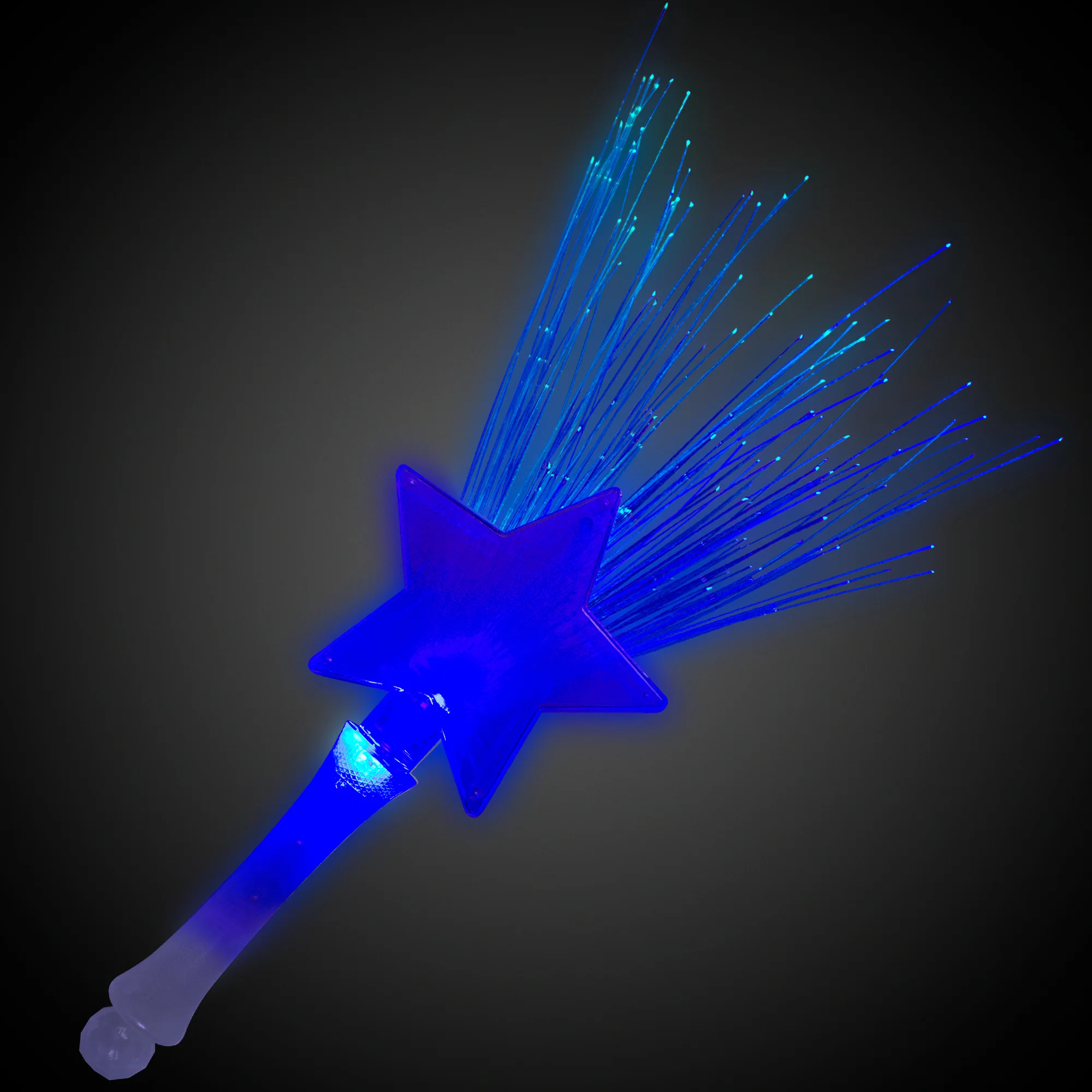 LED Fiber Optic Star Wand 