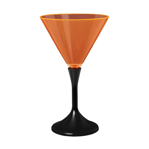 LED Neon 7 oz. Martini Glass